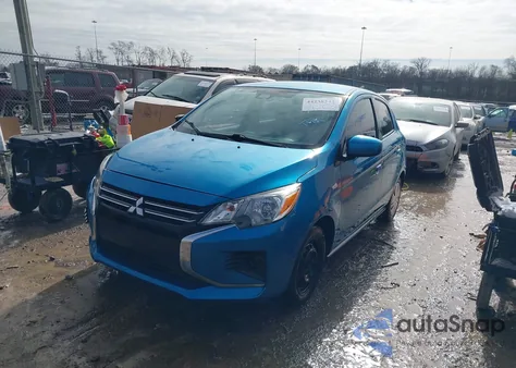 2021 Mitsubishi Mirage Carbonite Edition/Es/Le from USA, damaged, VIN ML32AUHJ6MH002565